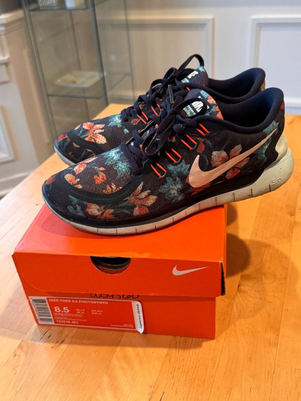 Nike Free 5.0 Photosynth Running Shoe Men's size 8.5